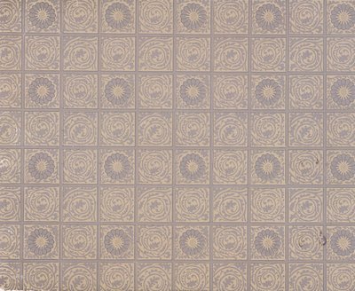 Diaper design for wallpaper, 1883 by William Morris